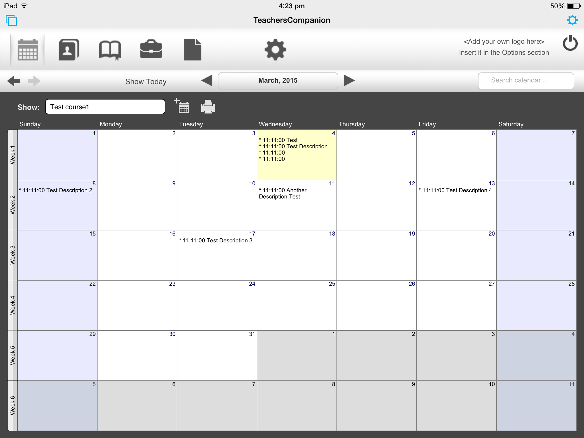 Introducing the Calendar Teachers Companion